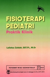 Image of Fisioterapi Pediatri : Praktik Klinik