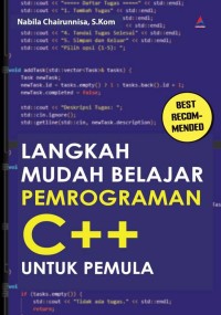 Image of Langka Mudah Belajar Pemrograman C++ untuk Pemula