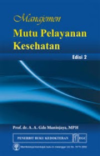 Image of Manajemen Mutu Pelayanan Kesehatan