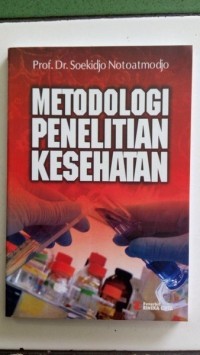 Image of Metodologi Penelitian Kesehatan