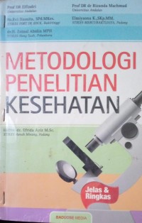 Image of Metodologi Penelitian Kesehatan