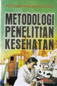 Image of Metodologi Penelitian Kesehatan