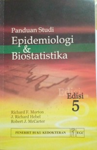 Image of Panduan Studi Epidemiologi & Biostatistika