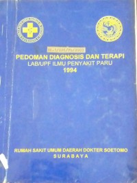 Image of Pedoman Diagnosis dan Terapi LAB/UPF Ilmu Penyakit Paru