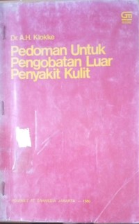 Image of Pedoman untuk Pengobatan Luar Penyakit Kulit