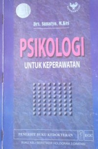 Image of Psikologi untuk Keperawatan