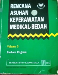 Image of Rencana Asuhan Keperawatan Medikal-Bedah Vol. 3
